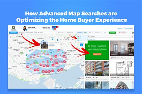 real estate map search.